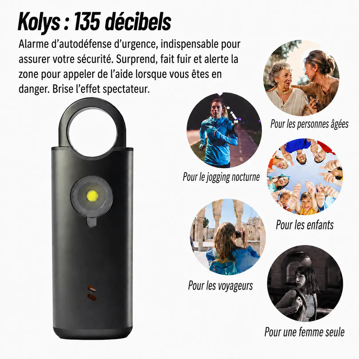 Alarme personnelle Kolys